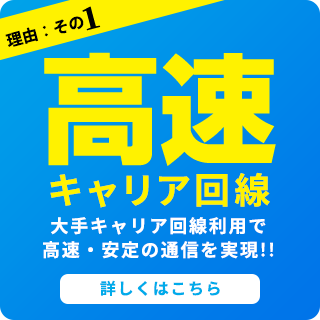 高速 キャリア回線